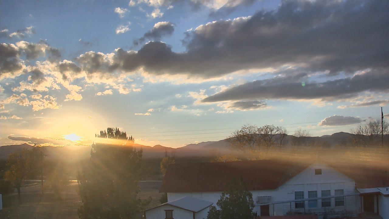 Thumbnail for current weather camera view from Double Adobe ES in McNeal, Arizona