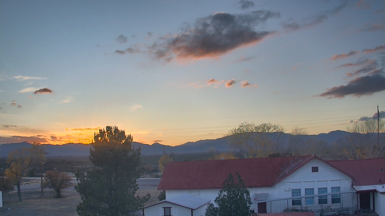 Thumbnail for current weather camera view from Double Adobe ES in McNeal, Arizona