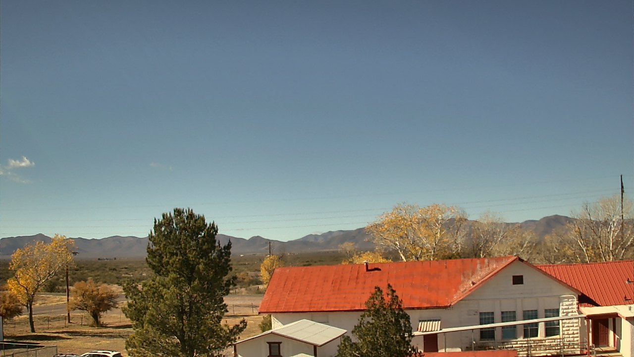 Thumbnail for current weather camera view from Double Adobe ES in McNeal, Arizona