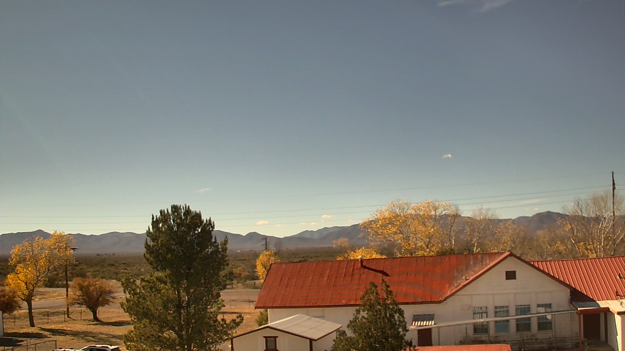 Thumbnail for current weather camera view from Double Adobe ES in McNeal, Arizona