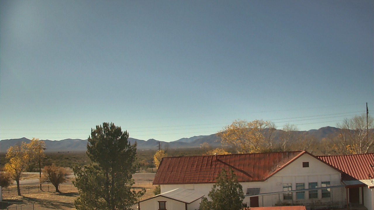 Thumbnail for current weather camera view from Double Adobe ES in McNeal, Arizona