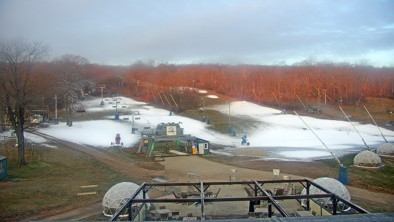 Thumbnail for current weather camera view from Powder Ridge Ski Resort in Middlefield, Connecticut