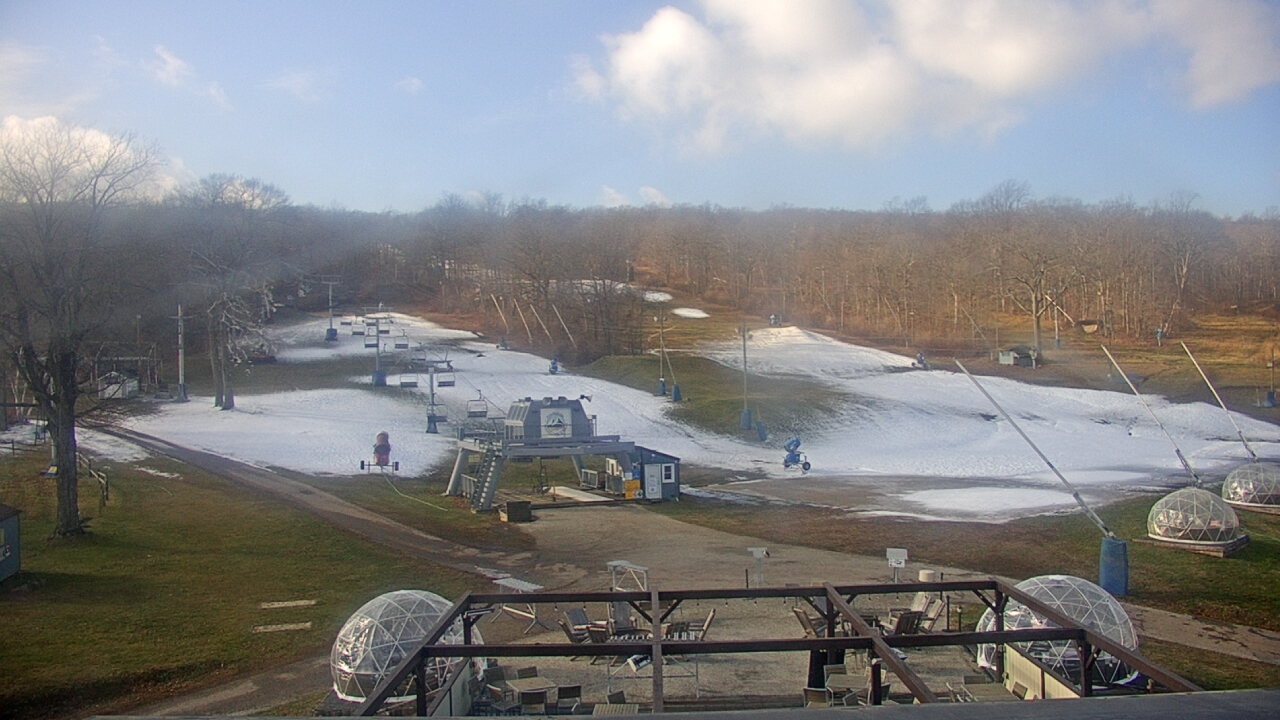 Thumbnail for current weather camera view from Powder Ridge Ski Resort in Middlefield, Connecticut
