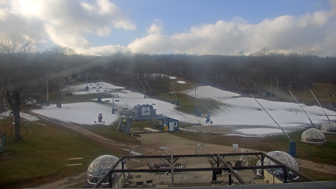 Thumbnail for current weather camera view from Powder Ridge Ski Resort in Middlefield, Connecticut
