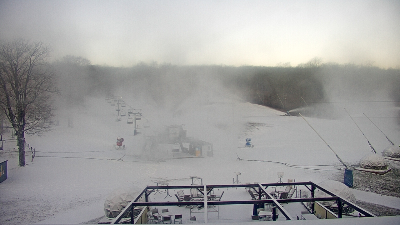 Thumbnail for current weather camera view from Powder Ridge Ski Resort in Middlefield, Connecticut