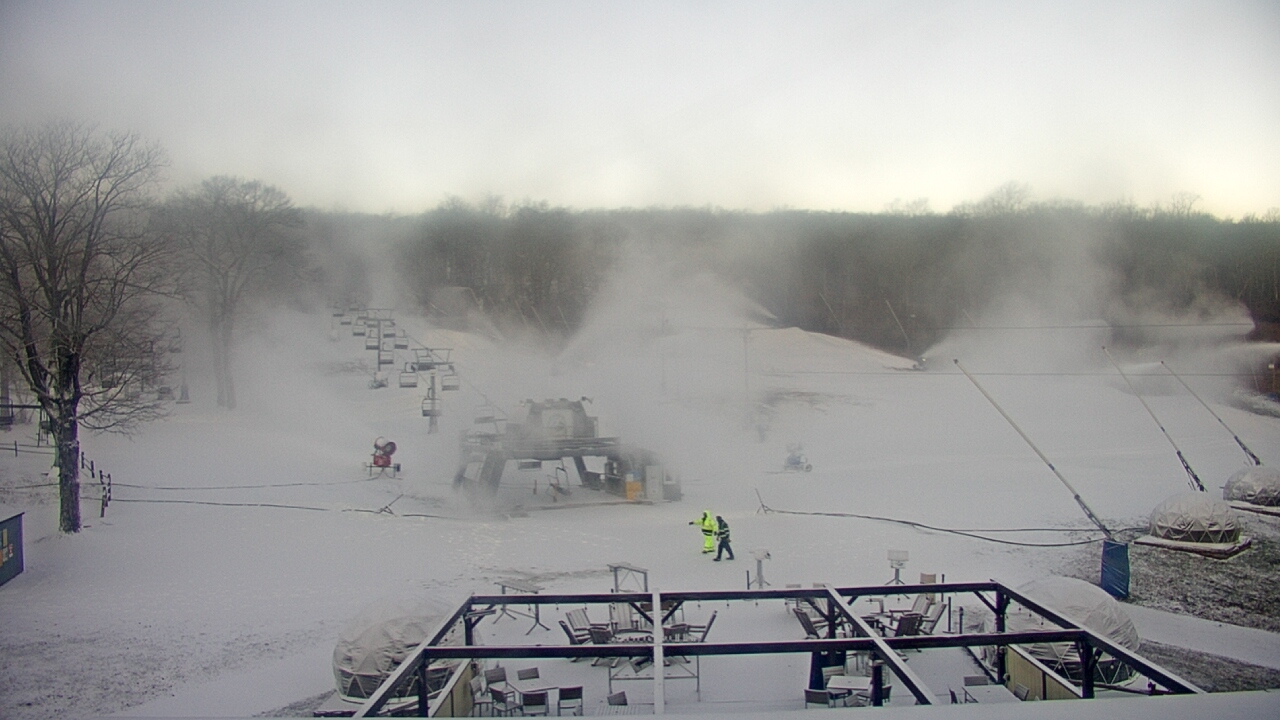 Thumbnail for current weather camera view from Powder Ridge Ski Resort in Middlefield, Connecticut