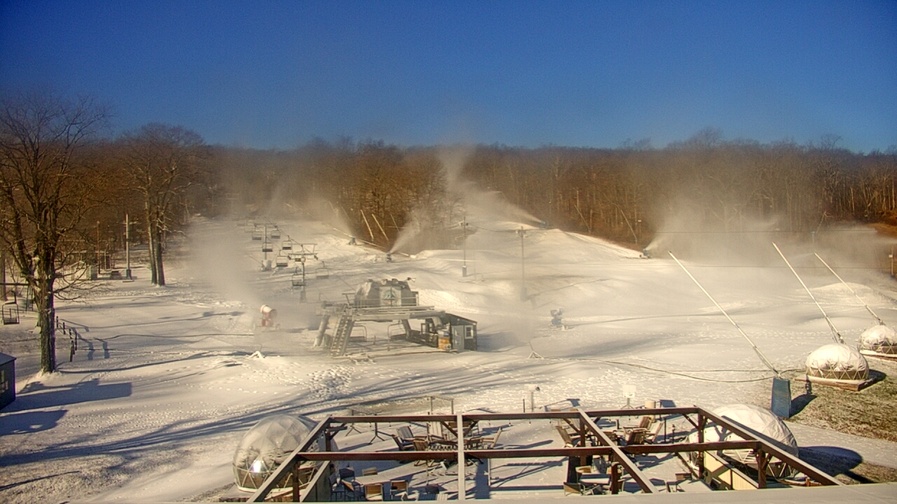 Thumbnail for current weather camera view from Powder Ridge Ski Resort in Middlefield, Connecticut