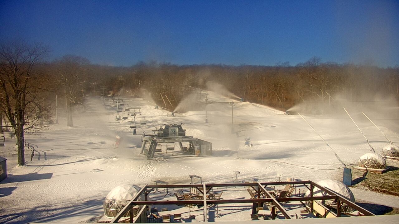 Thumbnail for current weather camera view from Powder Ridge Ski Resort in Middlefield, Connecticut