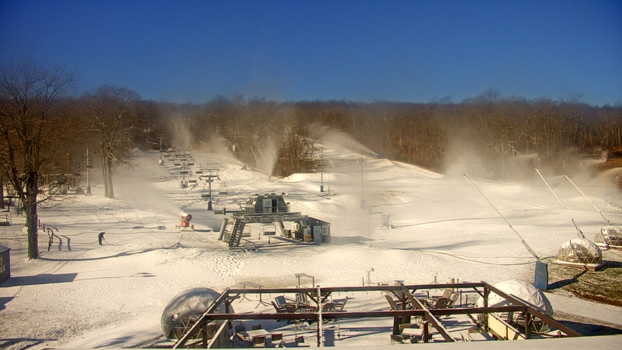Thumbnail for current weather camera view from Powder Ridge Ski Resort in Middlefield, Connecticut