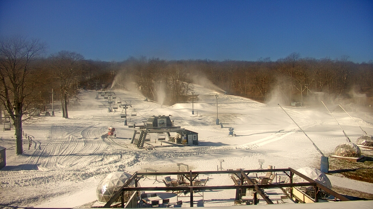 Thumbnail for current weather camera view from Powder Ridge Ski Resort in Middlefield, Connecticut