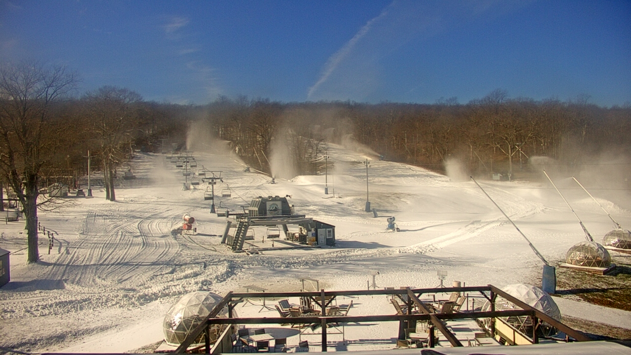 Thumbnail for current weather camera view from Powder Ridge Ski Resort in Middlefield, Connecticut