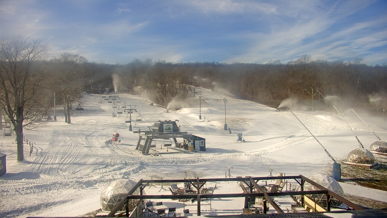 Thumbnail for current weather camera view from Powder Ridge Ski Resort in Middlefield, Connecticut