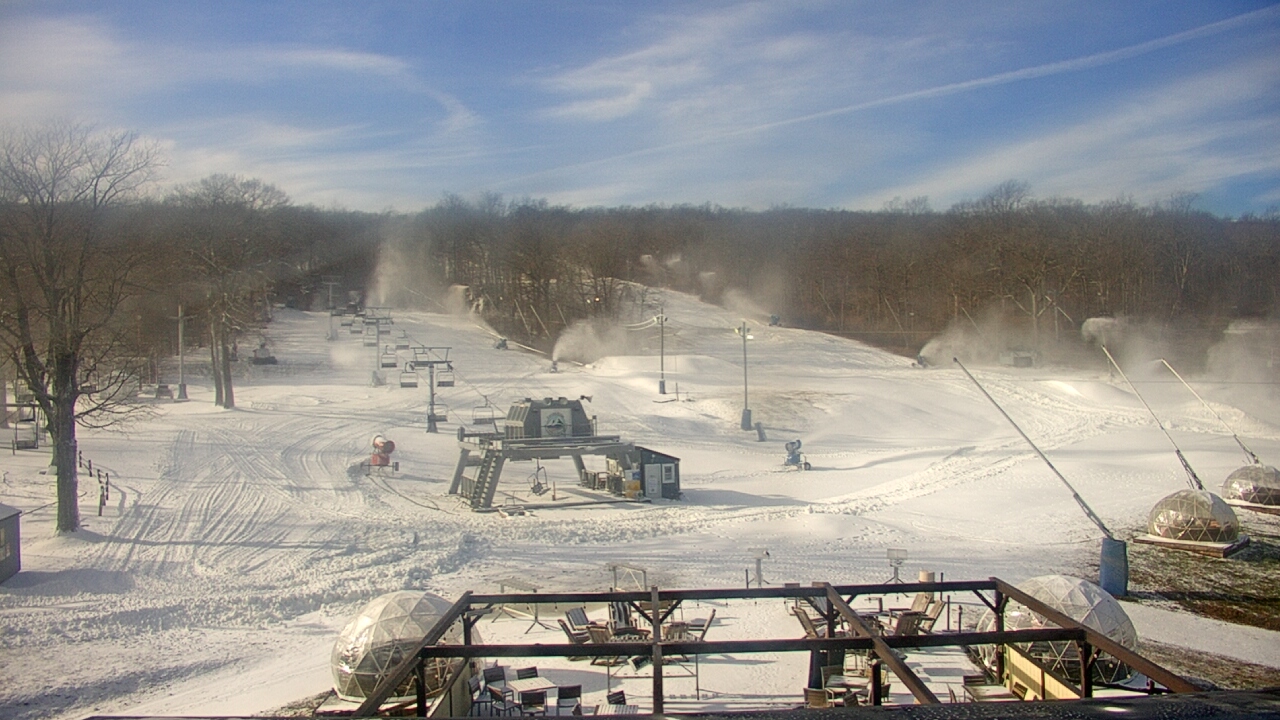 Thumbnail for current weather camera view from Powder Ridge Ski Resort in Middlefield, Connecticut