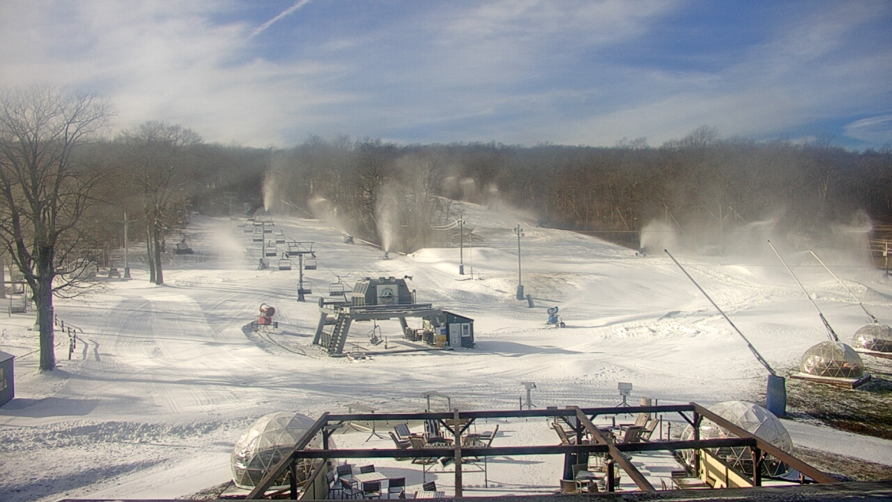 Thumbnail for current weather camera view from Powder Ridge Ski Resort in Middlefield, Connecticut