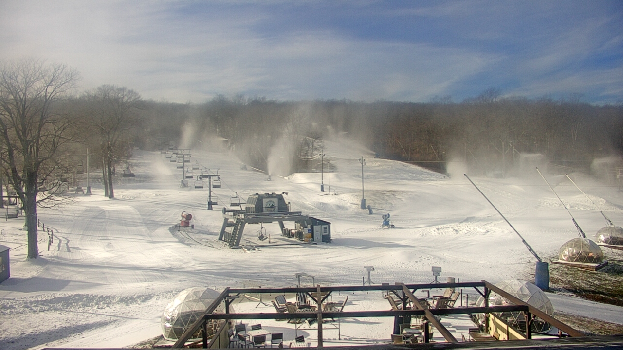 Thumbnail for current weather camera view from Powder Ridge Ski Resort in Middlefield, Connecticut