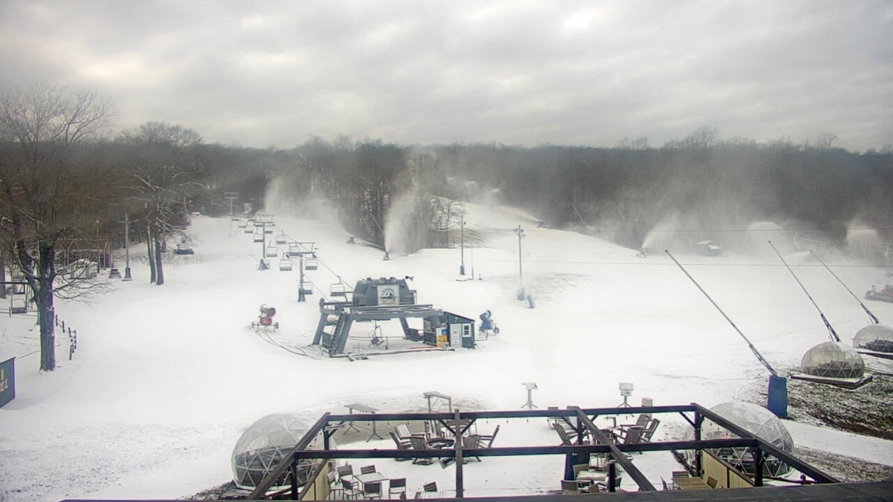 Thumbnail for current weather camera view from Powder Ridge Ski Resort in Middlefield, Connecticut