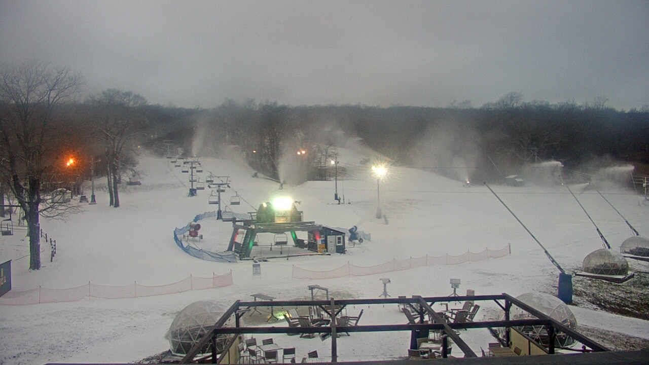 Thumbnail for current weather camera view from Powder Ridge Ski Resort in Middlefield, Connecticut