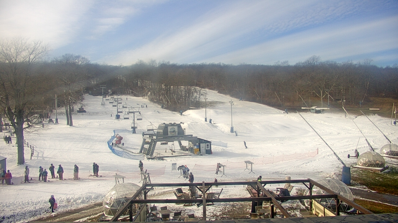 Thumbnail for current weather camera view from Powder Ridge Ski Resort in Middlefield, Connecticut
