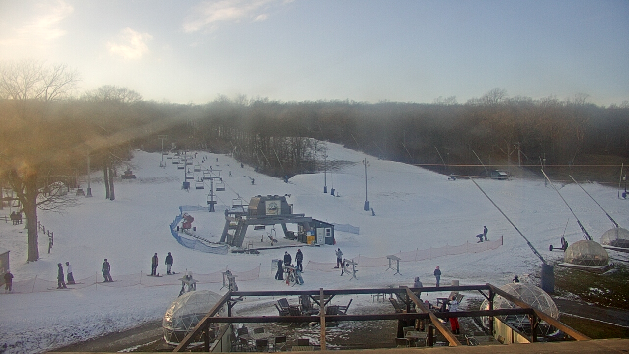 Thumbnail for current weather camera view from Powder Ridge Ski Resort in Middlefield, Connecticut