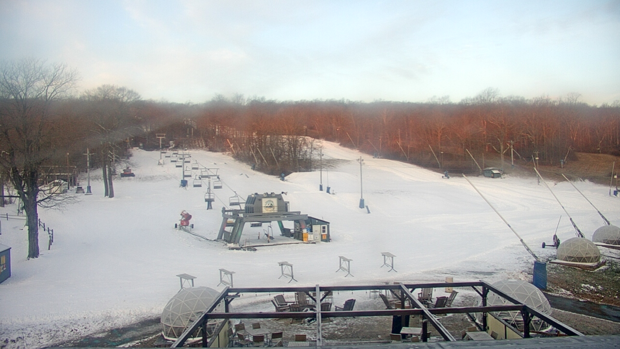 Thumbnail for current weather camera view from Powder Ridge Ski Resort in Middlefield, Connecticut