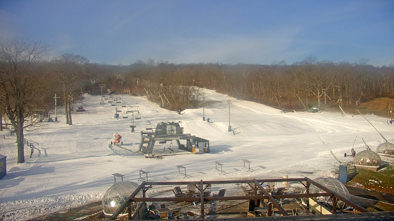Thumbnail for current weather camera view from Powder Ridge Ski Resort in Middlefield, Connecticut