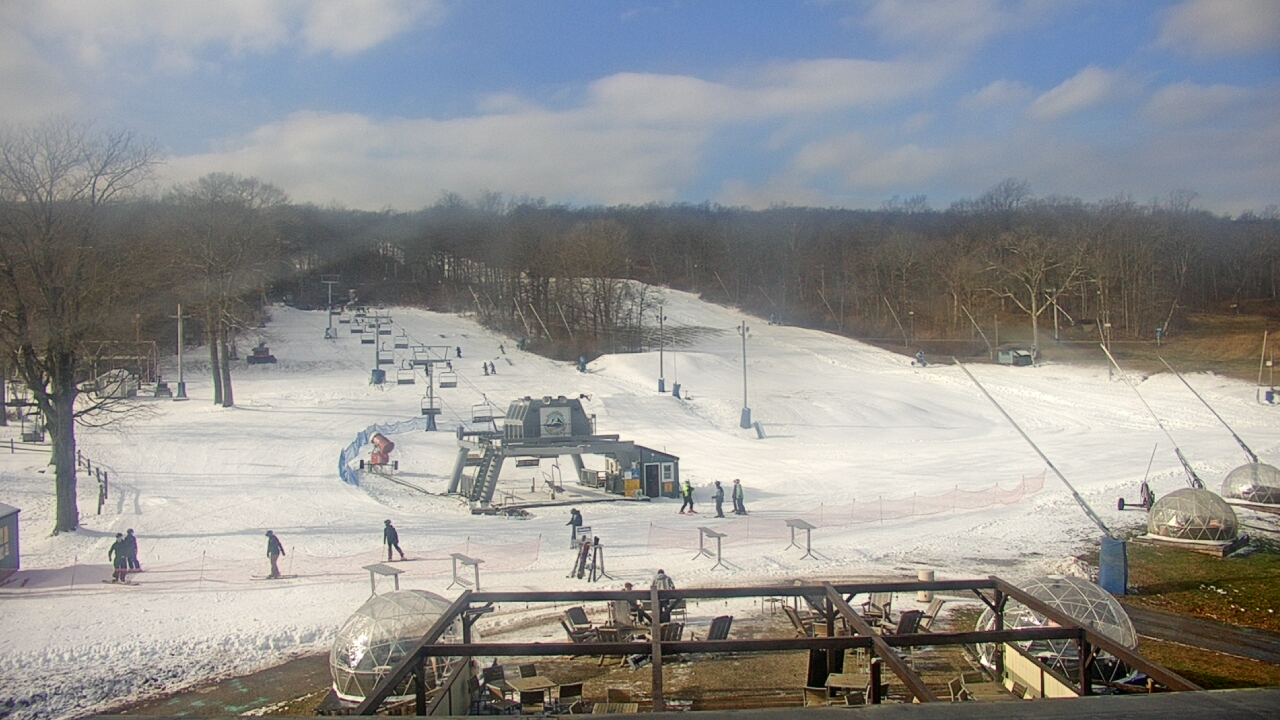 Thumbnail for current weather camera view from Powder Ridge Ski Resort in Middlefield, Connecticut