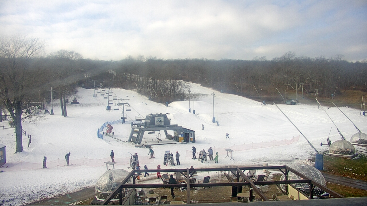 Thumbnail for current weather camera view from Powder Ridge Ski Resort in Middlefield, Connecticut
