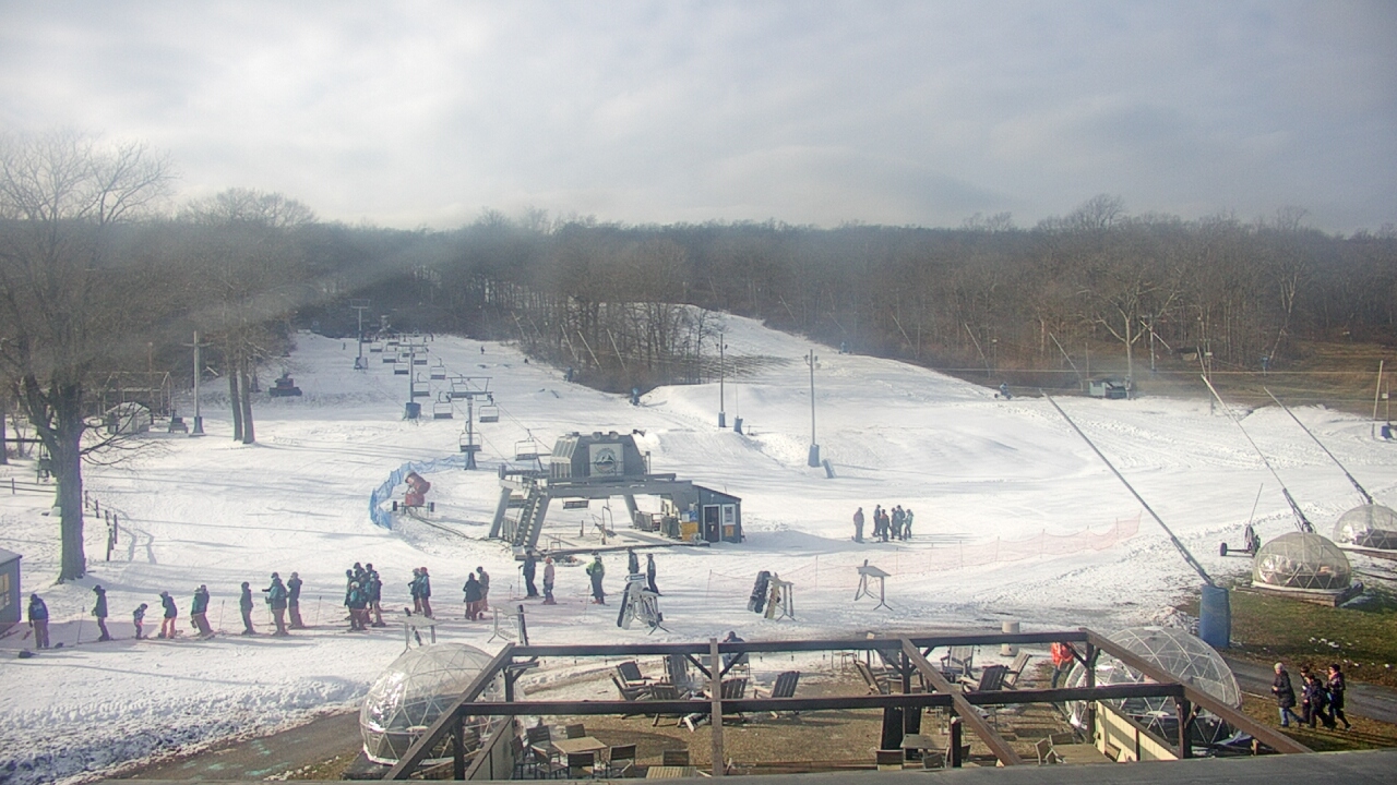 Thumbnail for current weather camera view from Powder Ridge Ski Resort in Middlefield, Connecticut