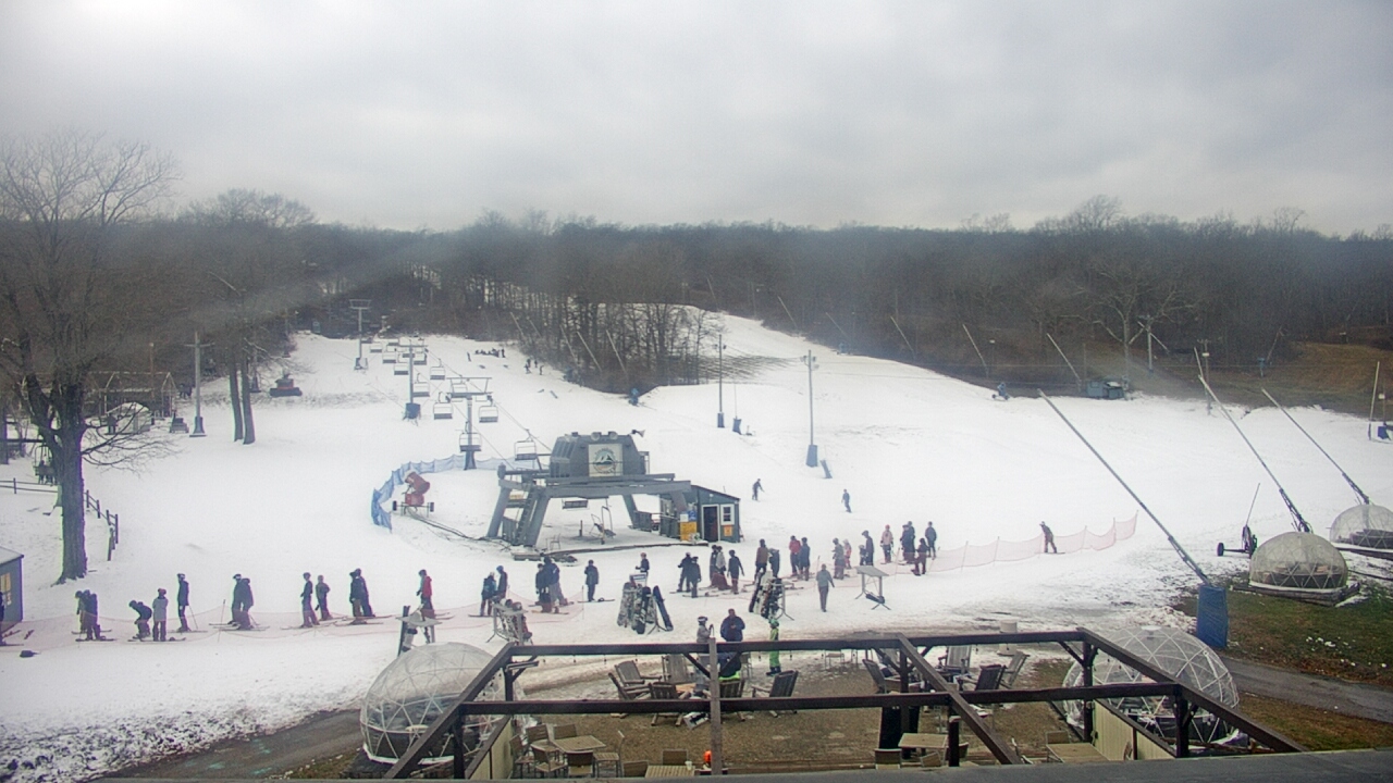 Thumbnail for current weather camera view from Powder Ridge Ski Resort in Middlefield, Connecticut