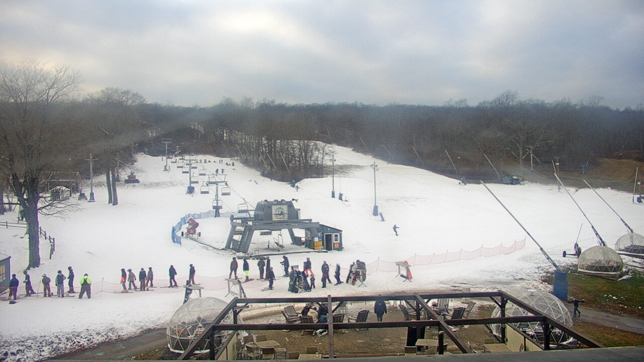 Thumbnail for current weather camera view from Powder Ridge Ski Resort in Middlefield, Connecticut