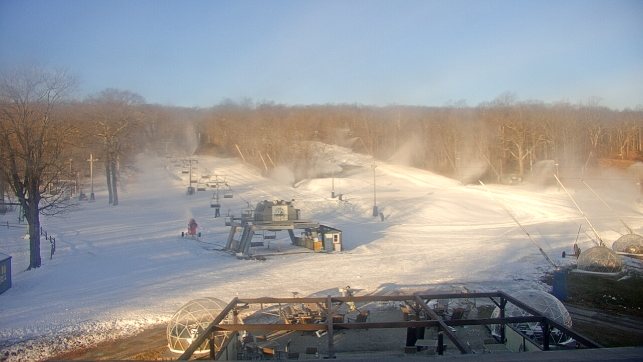 Thumbnail for current weather camera view from Powder Ridge Ski Resort in Middlefield, Connecticut