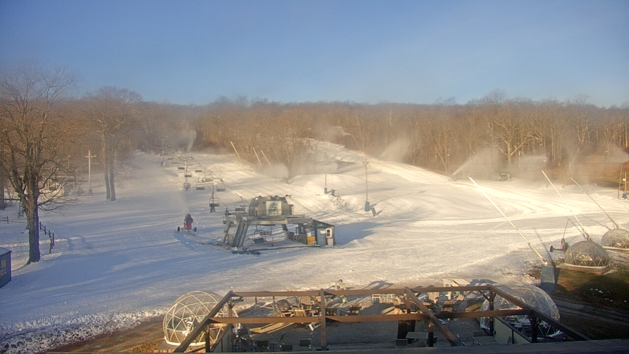 Thumbnail for current weather camera view from Powder Ridge Ski Resort in Middlefield, Connecticut