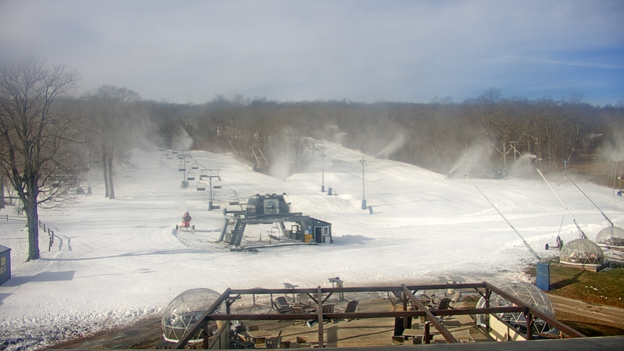 Thumbnail for current weather camera view from Powder Ridge Ski Resort in Middlefield, Connecticut