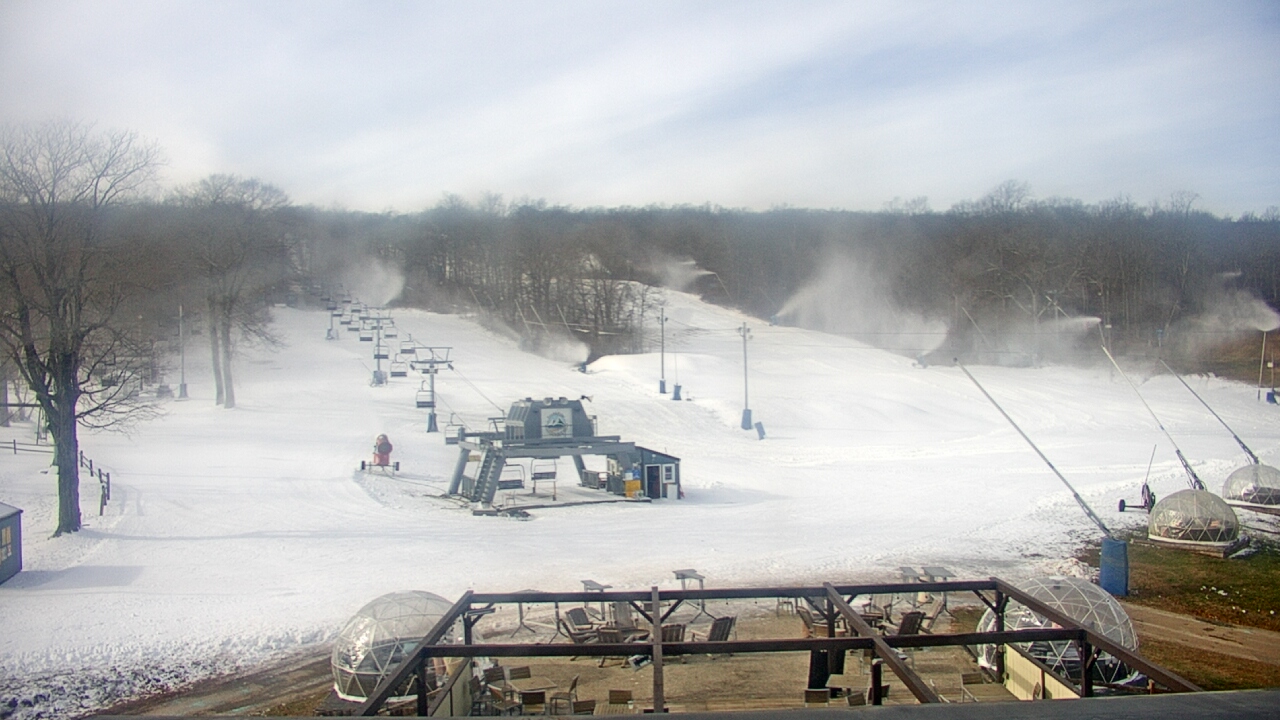 Thumbnail for current weather camera view from Powder Ridge Ski Resort in Middlefield, Connecticut