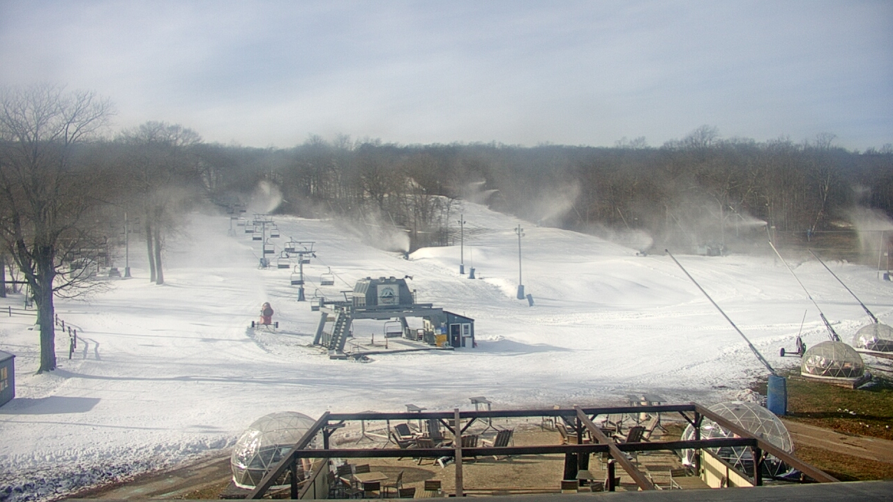 Thumbnail for current weather camera view from Powder Ridge Ski Resort in Middlefield, Connecticut