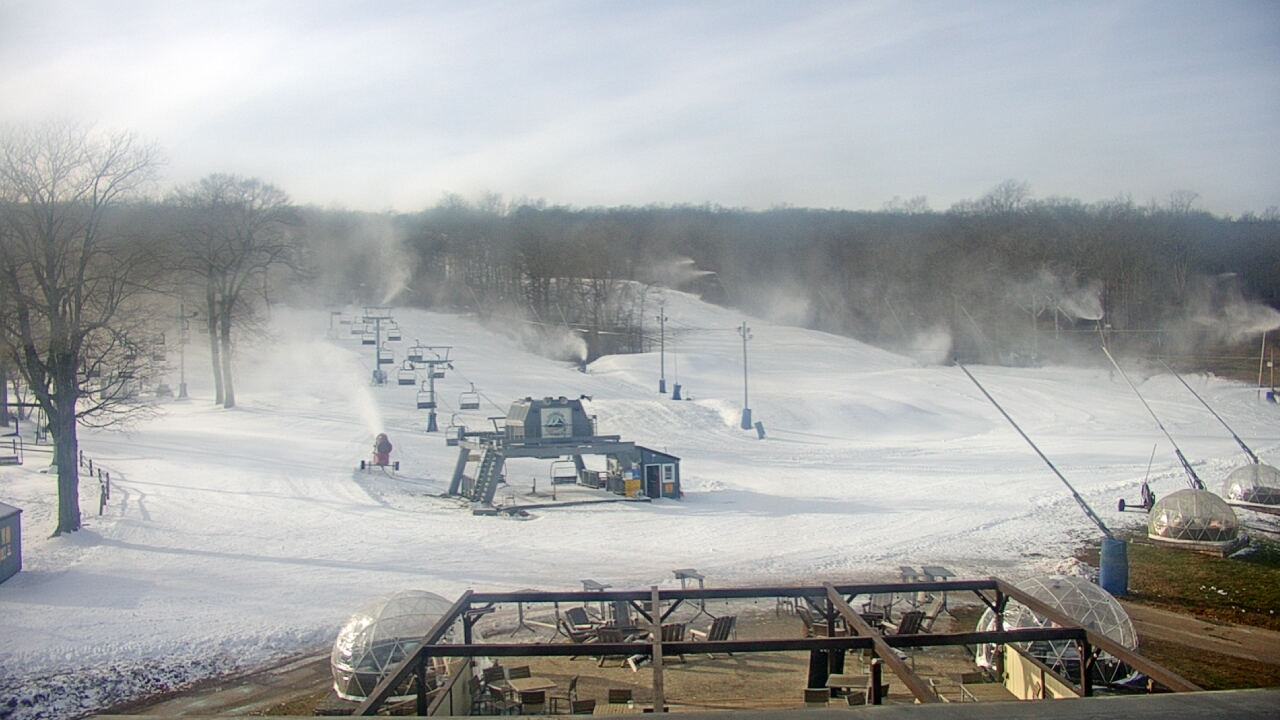 Thumbnail for current weather camera view from Powder Ridge Ski Resort in Middlefield, Connecticut