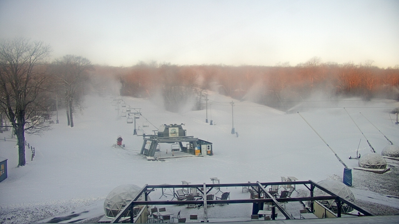 Thumbnail for current weather camera view from Powder Ridge Ski Resort in Middlefield, Connecticut