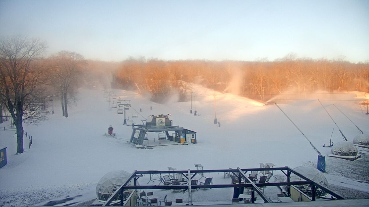 Thumbnail for current weather camera view from Powder Ridge Ski Resort in Middlefield, Connecticut