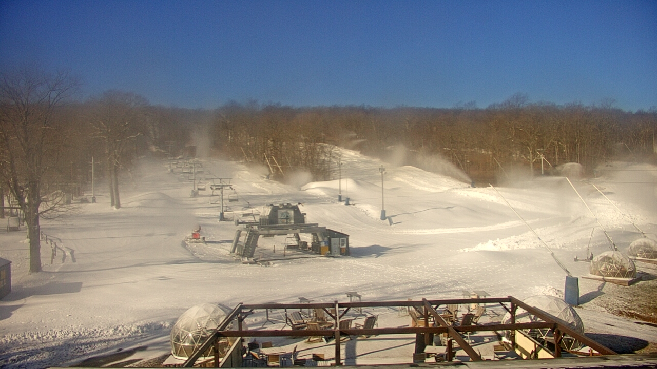 Thumbnail for current weather camera view from Powder Ridge Ski Resort in Middlefield, Connecticut