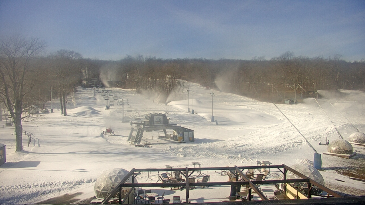 Thumbnail for current weather camera view from Powder Ridge Ski Resort in Middlefield, Connecticut