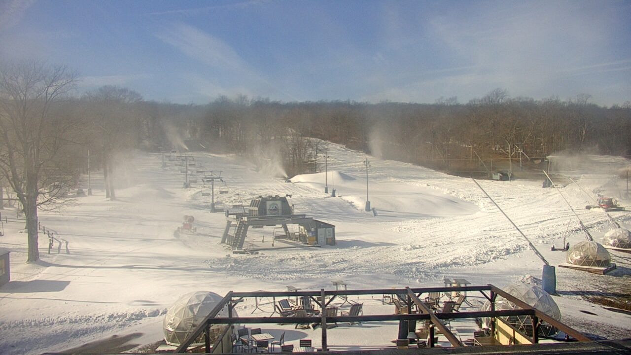 Thumbnail for current weather camera view from Powder Ridge Ski Resort in Middlefield, Connecticut