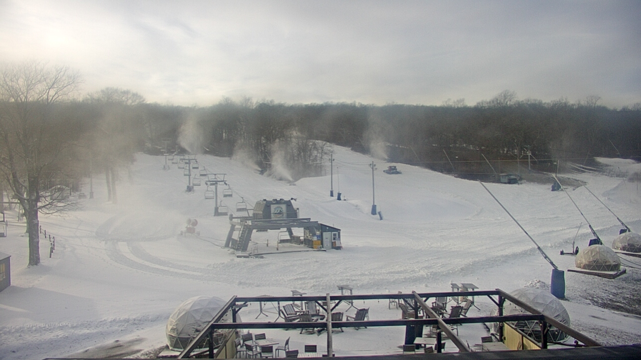 Thumbnail for current weather camera view from Powder Ridge Ski Resort in Middlefield, Connecticut