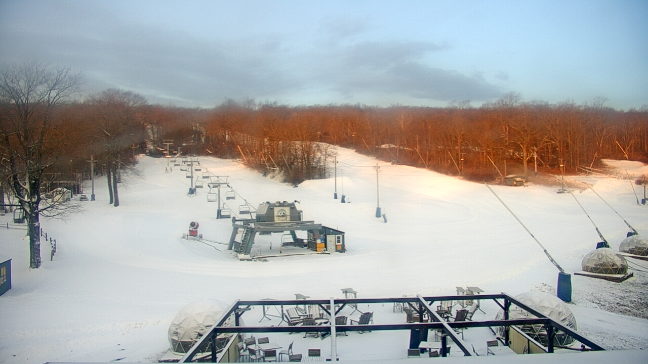 Thumbnail for current weather camera view from Powder Ridge Ski Resort in Middlefield, Connecticut