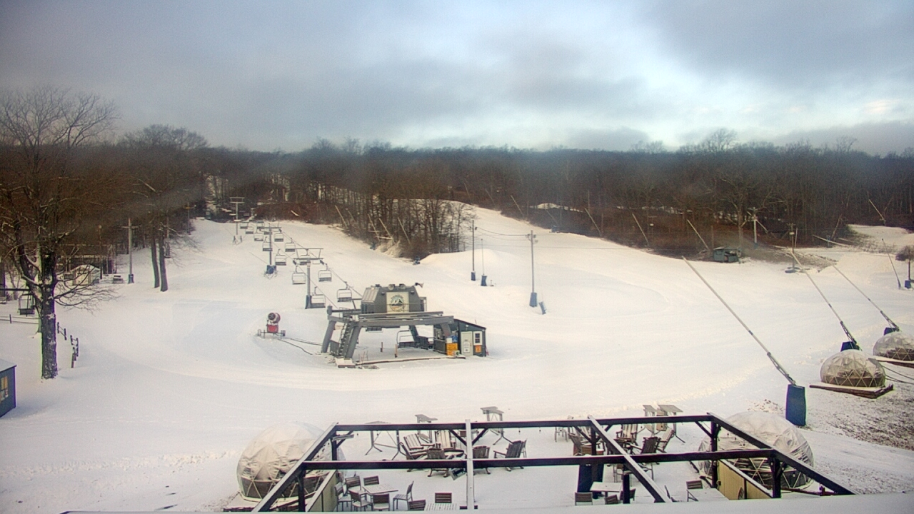 Thumbnail for current weather camera view from Powder Ridge Ski Resort in Middlefield, Connecticut