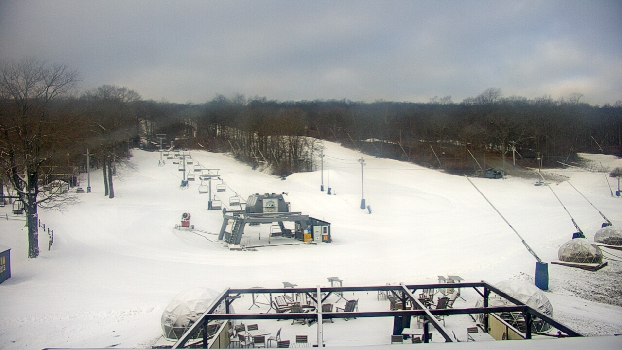 Thumbnail for current weather camera view from Powder Ridge Ski Resort in Middlefield, Connecticut