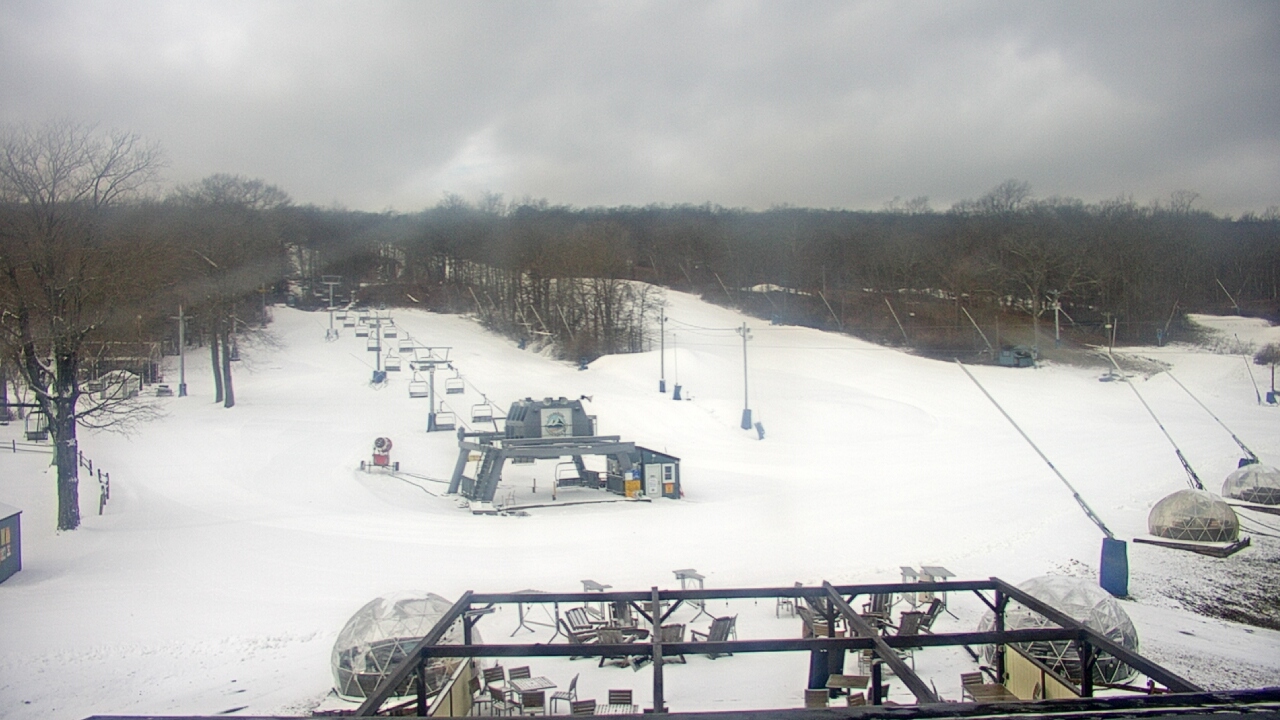 Thumbnail for current weather camera view from Powder Ridge Ski Resort in Middlefield, Connecticut