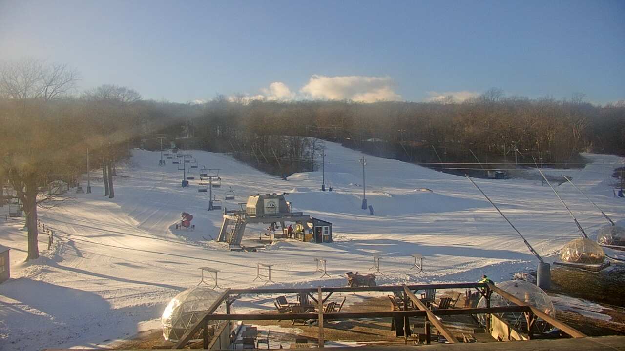 Thumbnail for current weather camera view from Powder Ridge Ski Resort in Middlefield, Connecticut