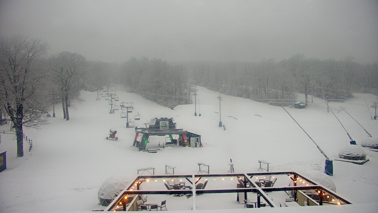 Thumbnail for current weather camera view from Powder Ridge Ski Resort in Middlefield, Connecticut