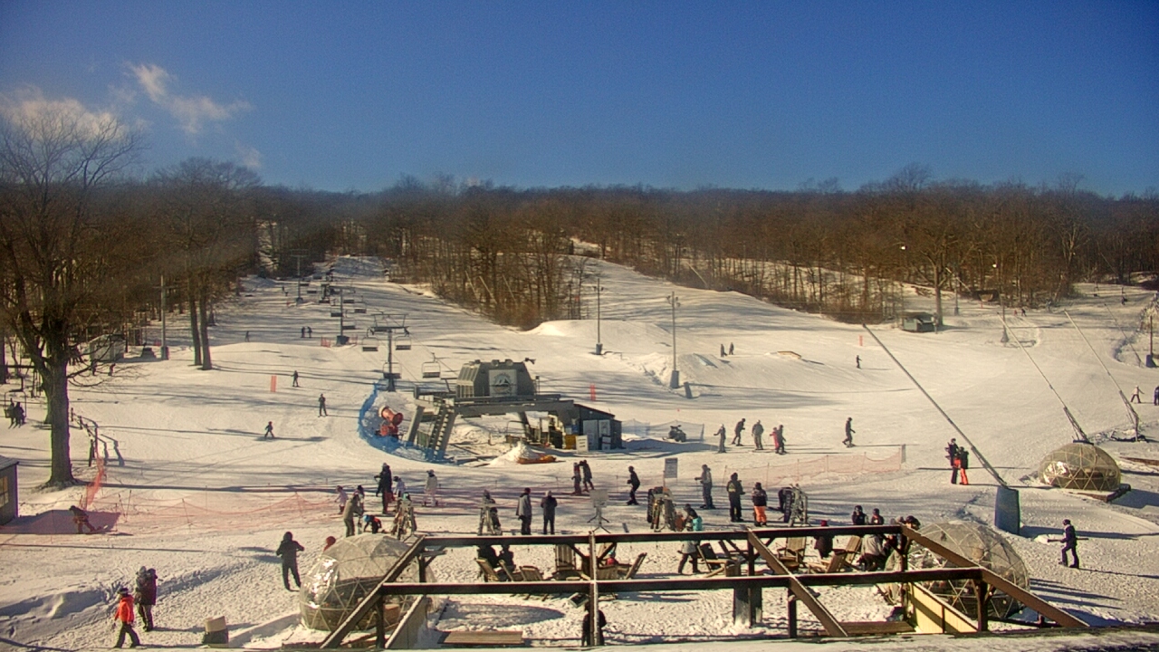 Thumbnail for current weather camera view from Powder Ridge Ski Resort in Middlefield, Connecticut