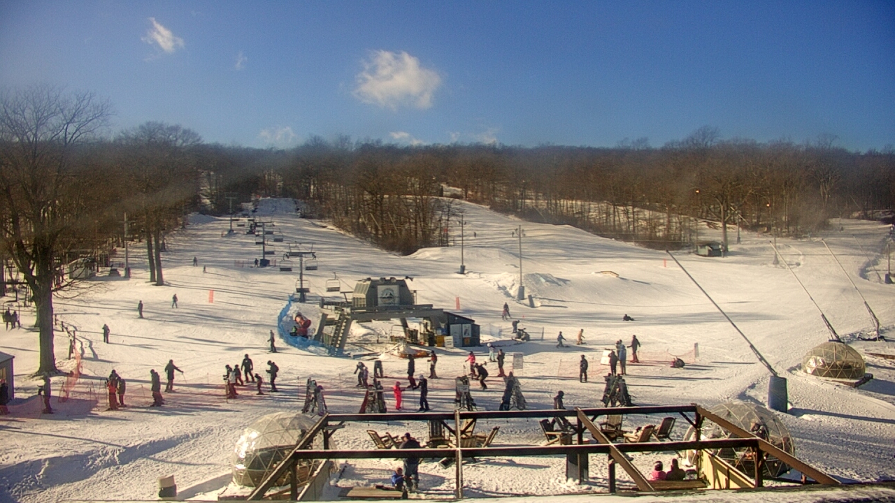 Thumbnail for current weather camera view from Powder Ridge Ski Resort in Middlefield, Connecticut